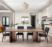 Dumora Double Drum Ceiling Light - Fabric Shade Flush Mount Elegance